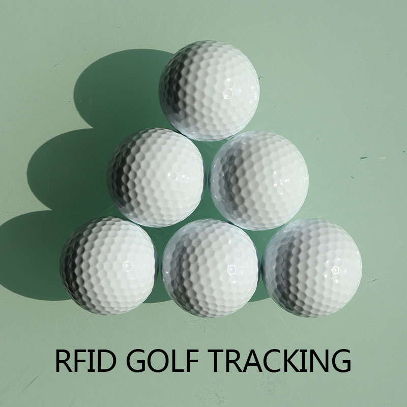 Hot Sale 2-lags Bold RFID Uhf Golfbold med chip Alien H3 til sporing og styring3