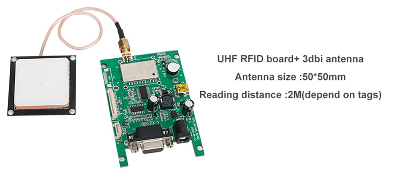 Enkeltkanals RFID-læsermodul UHF identifikation mobiltelefon computer indbygget UHF kortlæser modul5