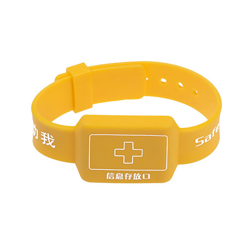 RFID silikonegult armbånd til ældre5