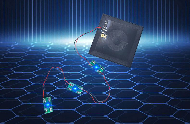 NFC induktion lys- emitterende chip passiv lysemitterende etiket lys smart card radiofrekvens multi-lys etiket 13,56MHZ 2