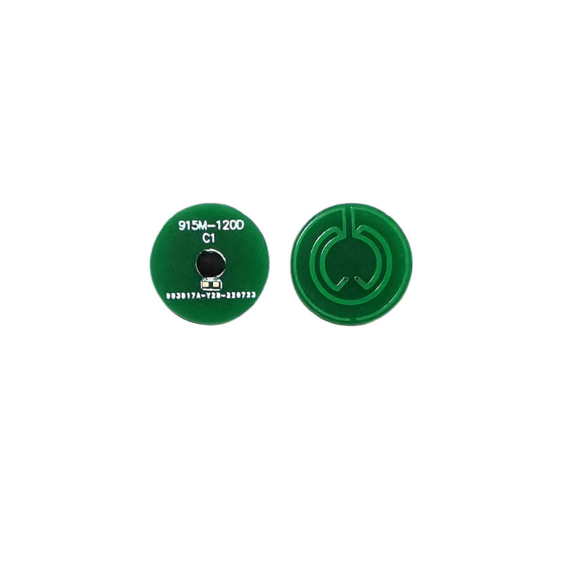 12mm højtemperaturbestandigt UHF-mærke PCB-materiale <a href=https://rfid-life.com/RFID-Tag.html target='_blank'>RFID tag</a>protokol ISO/IEC18000-6