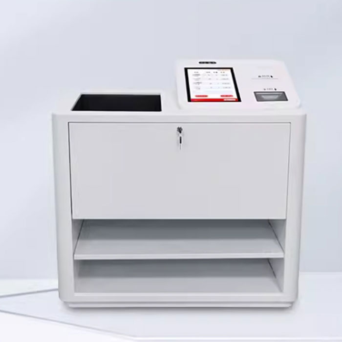 RFID udstyr selv -service ubemandet kasserer desktop bog retur alt-i-en maskine smart tøj bibliotek låne- og afregningsplatform 3
